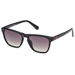 Guess Boy's Sunglasses - Shiny Black Rectangular Full Rim Frame | GU00129 4901B