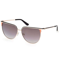 Guess Women's Sunglasses - Black/Other Metal Cat Eye Full Rim Frame | GU00132 5805C