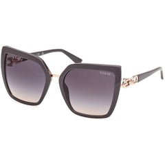 Guess Women's Sunglasses - Grey/Other Acetate Butterfly Full Rim Frame | GU00160 5520B