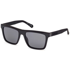 Guess Men's Sunglasses - Shiny Black Injected Plastic Rectangular | GU00166 5501A