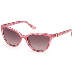 Guess Women's Sunglasses - Pink /Other Injected Plastic Cat Eye Frame | GU00189 5574F
