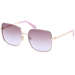 Guess Women's Sunglasses - Beige/Other Metal Square Full Rim Frame | GU00194 5859F
