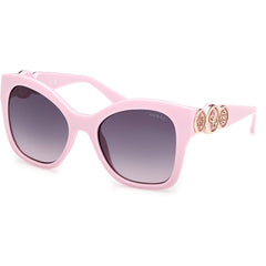 Guess Women's Sunglasses - Shiny Lilac Injected Plastic Butterfly | GU00197 5578Z