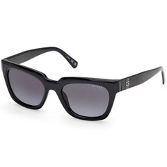 Guess Men's Sunglasses - Shiny Black Acetate Cat Eye Full Rim Frame | GU00206 5301B