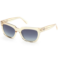 Guess Men's Sunglasses - Shiny Yellow Acetate Cat Eye Full Rim Frame | GU00206 5339W