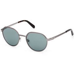 Guess Men's Sunglasses - Matte Gunmetal Metal Oval Full Rim Frame | GU00207 5109V