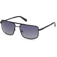 Guess Men's Sunglasses - Matte Black Metal Navigator Full Rim Frame | GU00208 5902D