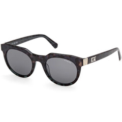 Guess Men's Sunglasses - Dark Green/Other Acetate Oval Full Rim Frame | GU00214 4998V