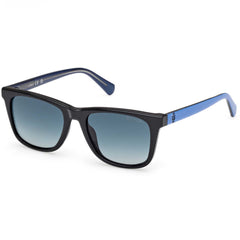 Guess Boy's Sunglasses - Shiny Black Rectangular Full Rim Frame | GU00227 4701W