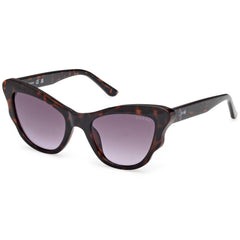 Guess Girl's Sunglasses - Dark Havana Acetate Butterfly Full Rim Frame | GU00228 4752Z