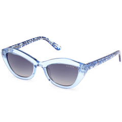 Guess Girl's Sunglasses - Blue/Other Plastic Cat Eye Full Rim Frame | GU00229 4792W