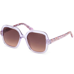 Guess Girl's Sunglasses - Violet/Other Plastic Square Full Rim Frame | GU00230 4883Z