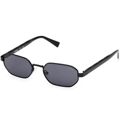 Guess Unisex Sunglasses - Shiny Black Metal Geometric Full Rim Frame | GU00231 5301A