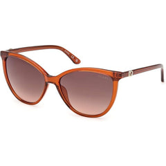 Guess Women's Sunglasses - Orange/Other Injected Plastic Cat Eye Frame | GU00256 5844F