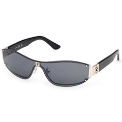 Guess Women's Sunglasses - Gold Metal Shield Shape Full Rim Frame | GU00263 0032C