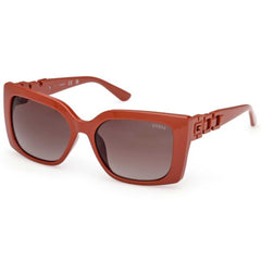 Guess Women's Sunglasses - Orange/Other Plastic Butterfly Full Rim | GU00265 H 5544F