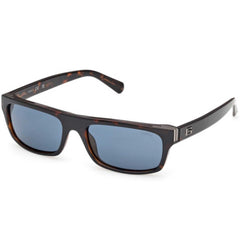 Guess Men's Sunglasses - Dark Havana Plastic Oval Shape Full Rim Frame | GU00276 5752V