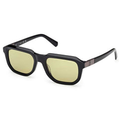 Guess Men's Sunglasses - Shiny Black Acetate Square Full Rim Frame | GU00278 5301N