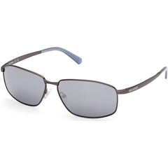 Harley Davidson Men's Sunglasses - Matte Gunmetal Metal Rectangular | HD00024 6209X