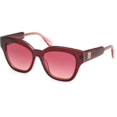 Max & Co. Women's Sunglasses - Red/Other Plastic Cat Eye Full Rim Frame | MO0106 5468T