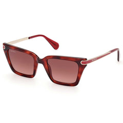 Max & Co. Women's Sunglasses - Coloured Havana Cat Eye Full Rim Frame | MO0110 5055F