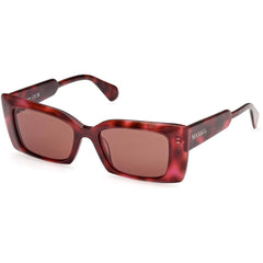 Max & Co. Women's Sunglasses - Coloured Havana Acetate Butterfly Frame | MO0117 5255E