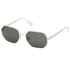 Max & Co. Women's Sunglasses - Gold Metal Geometric Full Rim Frame | MO0118 5432N