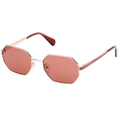 Max & Co. Women's Sunglasses - Gold/Other Metal Geometric Shape Frame | MO0118 5433E