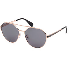 Max & Co. Women's Sunglasses - Gold/Other Metal Pilot Full Rim Frame | MO0119 5833A