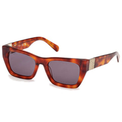Max & Co. Women's Sunglasses - Blonde Havana Plastic Cat Eye Full Rim | MO0124 5053A