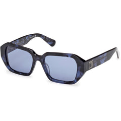 Max & Co. Women's Sunglasses - Coloured Havana Plastic Rectangular | MO0126 5355V