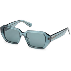 Max & Co. Women's Sunglasses - Shiny Dark Green Plastic Rectangular | MO0126 5396N
