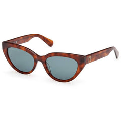 Max & Co. Women's Sunglasses - Blonde Havana Plastic Cat Eye Frame | MO0127 5453N