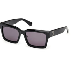 Max & Co. Women's Sunglasses - Shiny Black Acetate Square Full Rim | MO0132 5301A