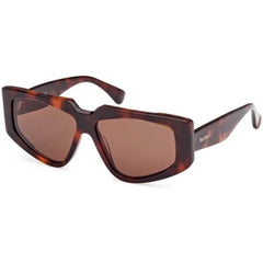 Max Mara Women's Sunglasses - Dark Havana Acetate Cat Eye Full Rim | MM0125 5852E