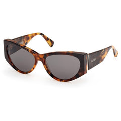 Max Mara Women's Sunglasses - Havana/Other Plastic Cat Eye Full Rim | MM0132 5856A