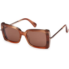 Max Mara Women's Sunglasses - Red/Other Plastic/Metal Cat Eye Frame | MM0166 5368E