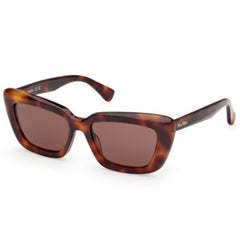 Max Mara Women's Sunglasses - Dark Havana Acetate Cat Eye Full Rim | MM0171 5452E