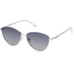 Skechers Unisex Sunglasses - Shiny Light Nickeltin Metal Oval Frame | SE00023 5310D