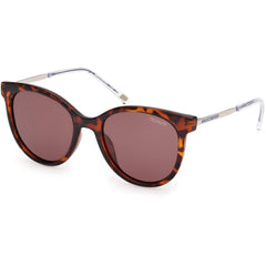 Skechers Unisex Sunglasses - Dark Havana Injected Plastic Cat Eye | SE00024 5252D