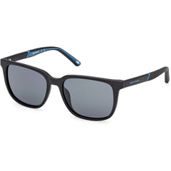 Skechers Men's Sunglasses - Matte Black Injected Plastic Square Frame | SE00156 5602D