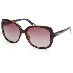 Skechers Women's Sunglasses - Dark Havana Butterfly Full Rim Frame | SE6126 5852H