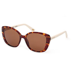 Skechers Women's Sunglasses - Dark Havana Butterfly Full Rim Frame | SE6265 5652H