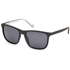 Skechers Men's Sunglasses - Matte Black Injected Plastic Square Frame | SE6362 5702D
