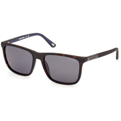 Skechers Men's Sunglasses - Dark Havana Injected Plastic Square Frame | SE6362 5752D