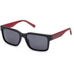 Timberland Men's Sunglasses - Matte Black Injected Plastic Square | TB00012 5402D