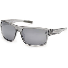 Timberland Men's Sunglasses - Grey/Other Rectangular Full Rim Frame | TB00016 6520D