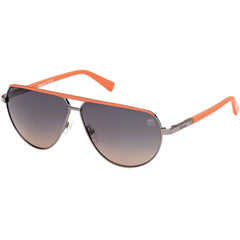 Timberland Men's Sunglasses - Shiny Dark Ruthenium Navigator Full Rim | TB00028 6106D