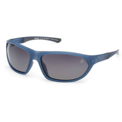 Timberland Men's Sunglasses - Matte Blue Rectangular Full Rim Frame | TB00035 6791D