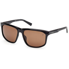 Timberland Men's Sunglasses - Shiny Black Square Full Rim Frame | TB00036-H 6001H